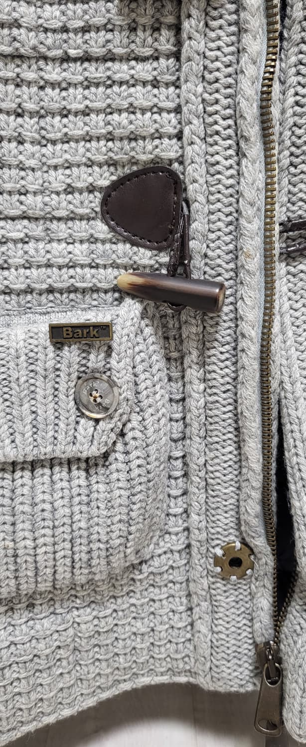 Bark 니트 더플 코트 상품이미지4