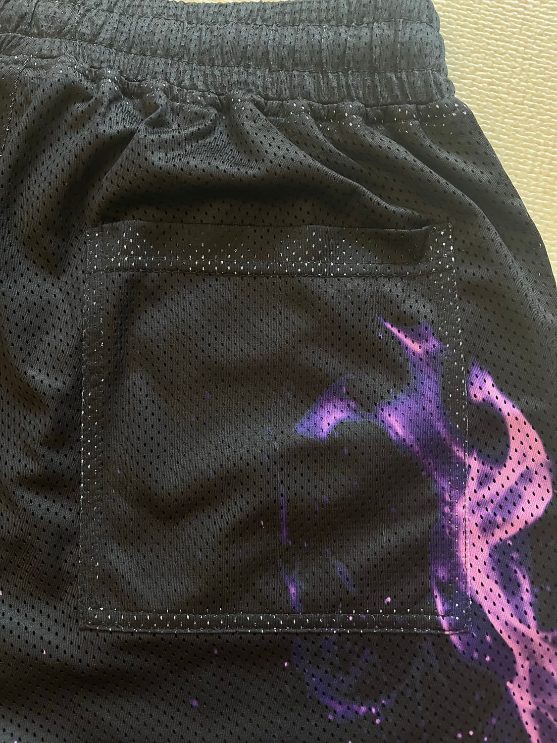 FUCT MESH FLAME PRINT SHORTS 상품이미지5