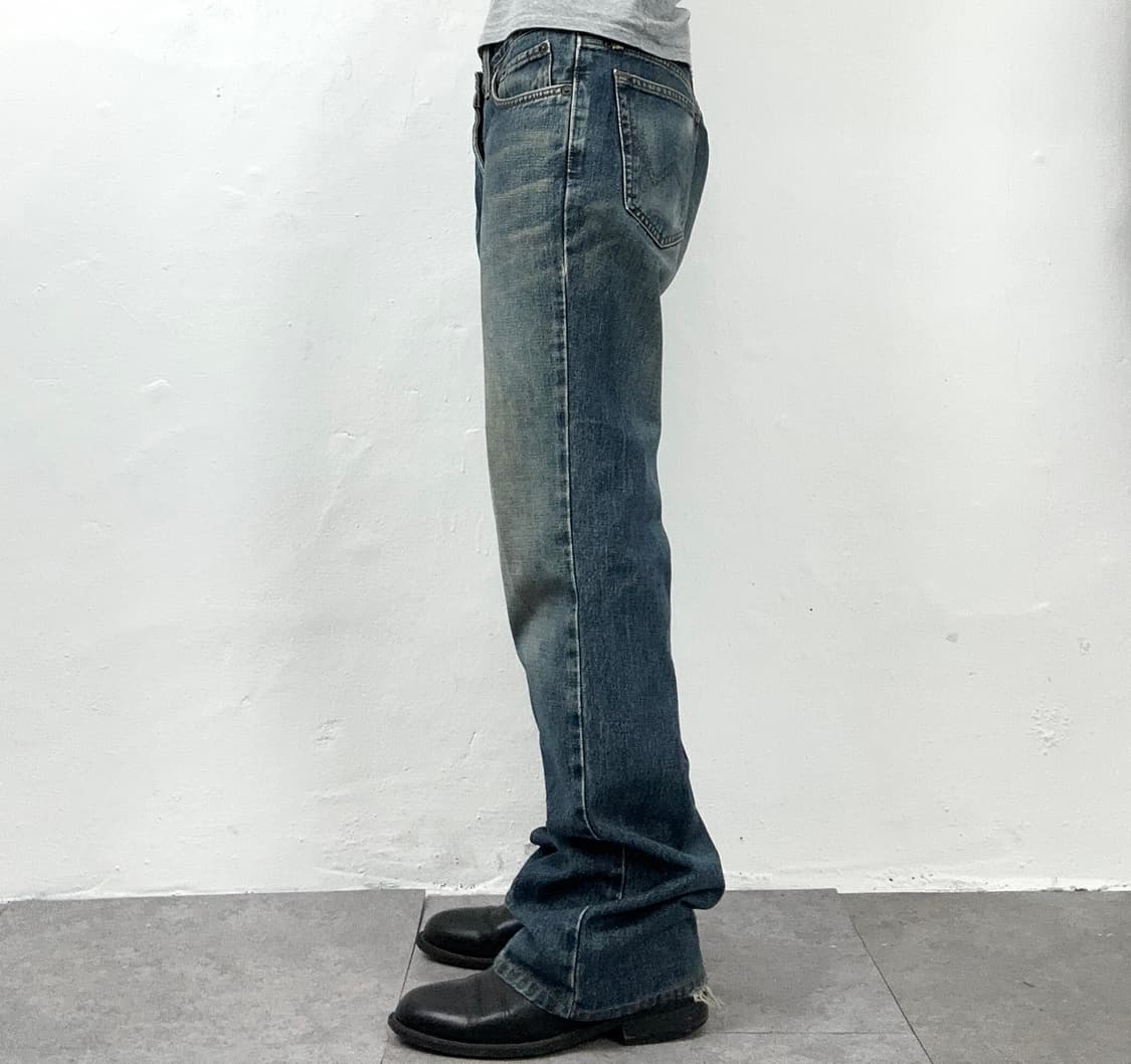 Edwin X-JEANS Aged Indigo Denim 상품이미지4
