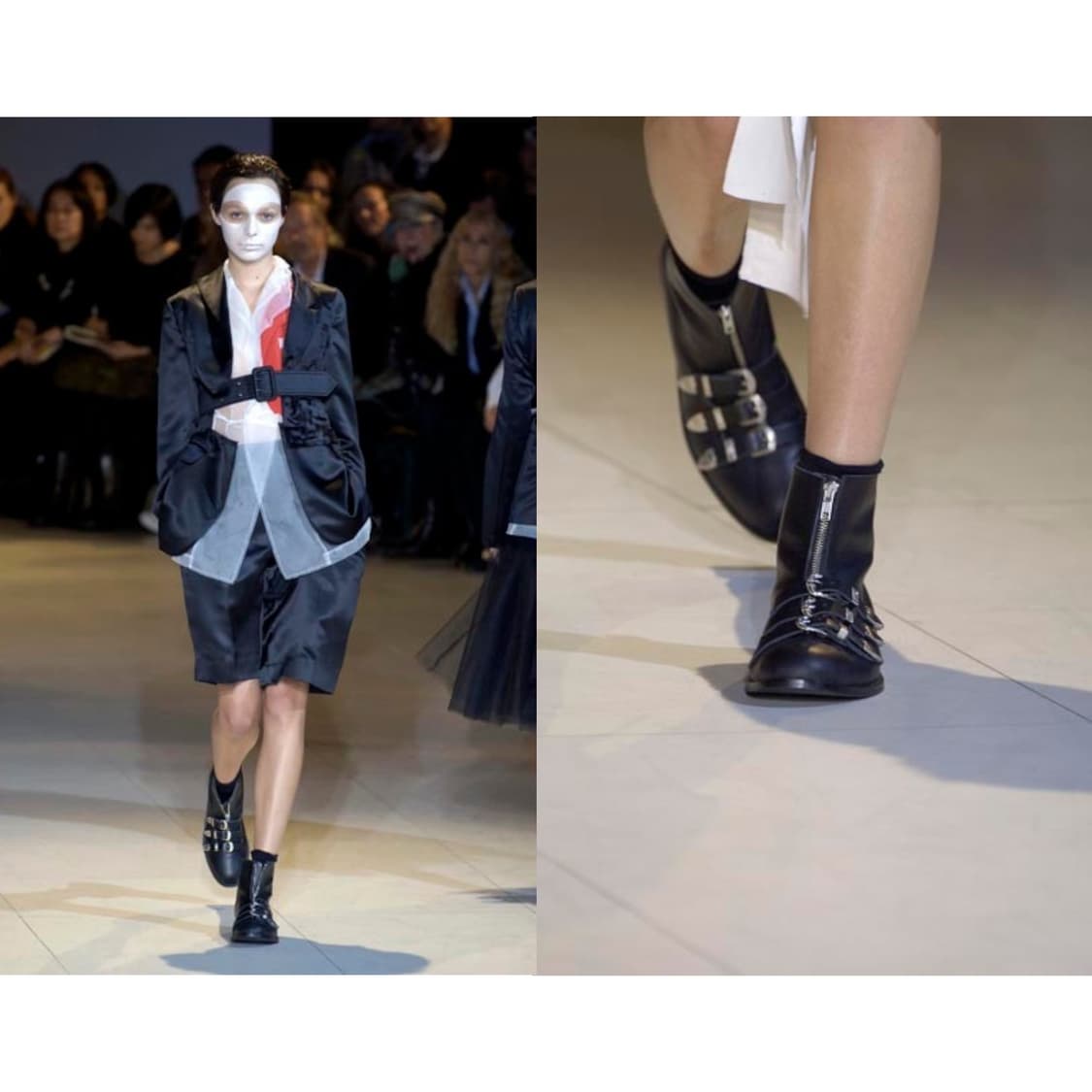 꼼데가르송 웨스턴 멀티 버클 부츠 2007SS 상품이미지8