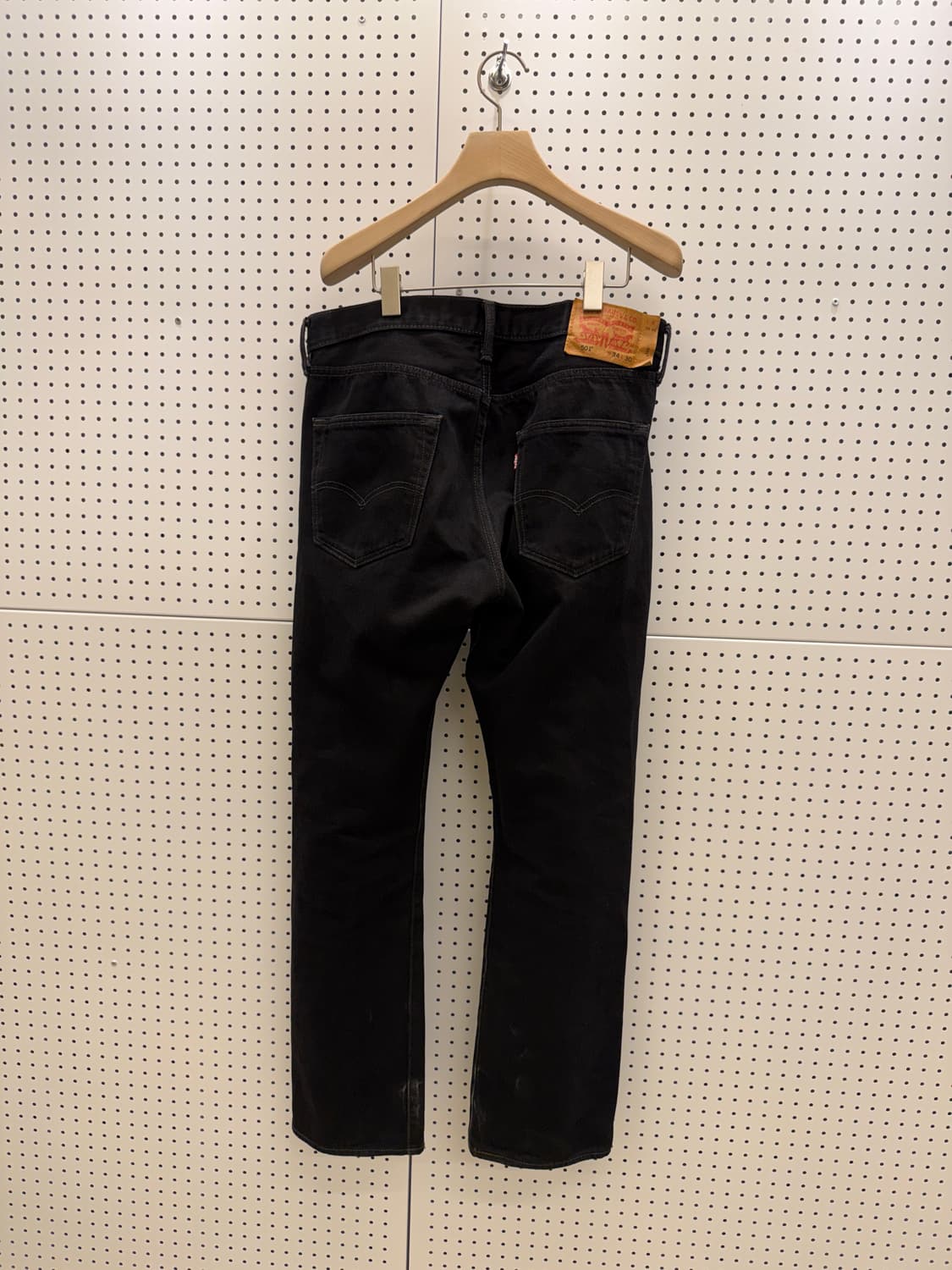 리바이스 501 블랙 데님팬츠 U1362 상품이미지4