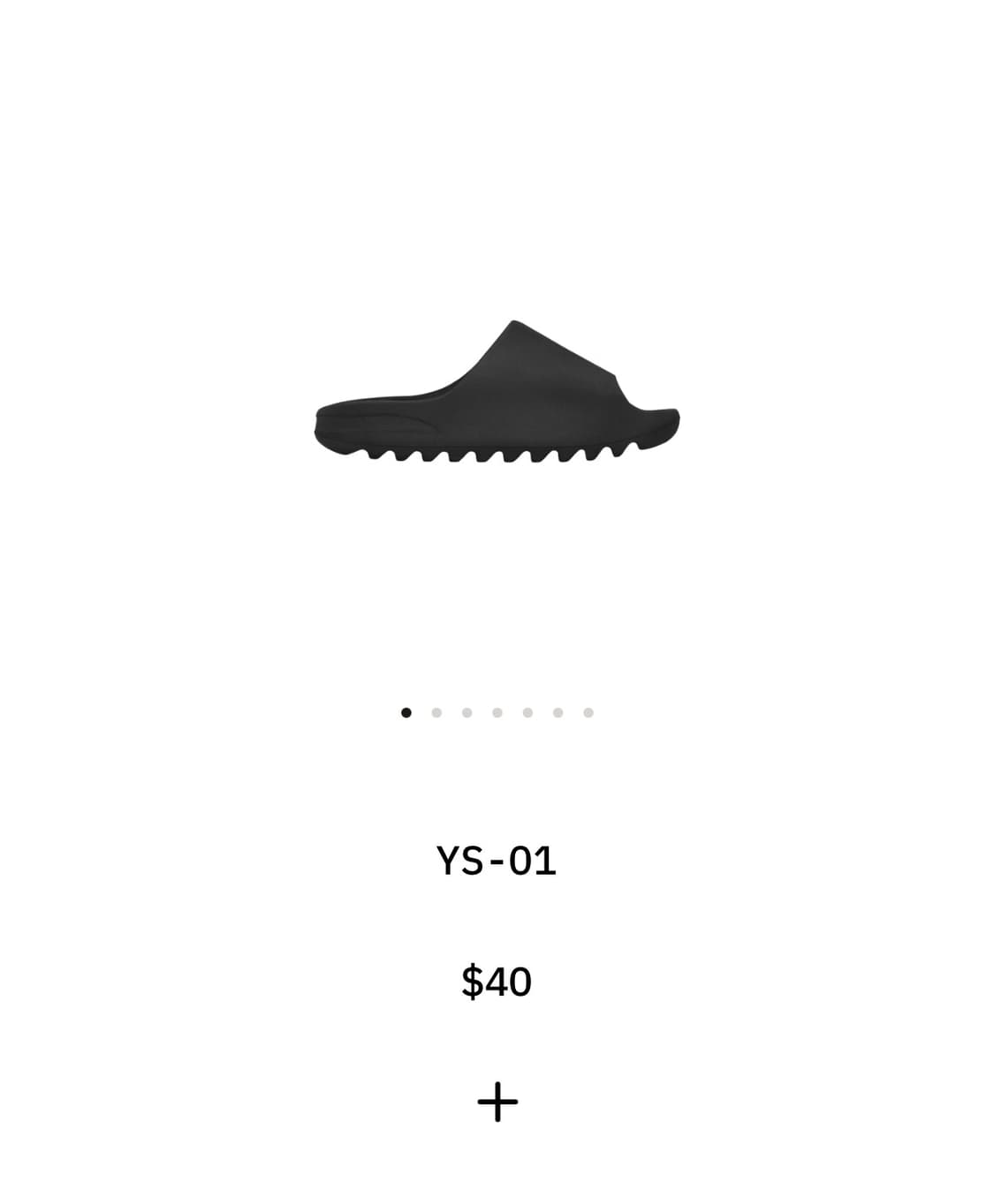 yeezy YS-01 black(새상품) 상품이미지1