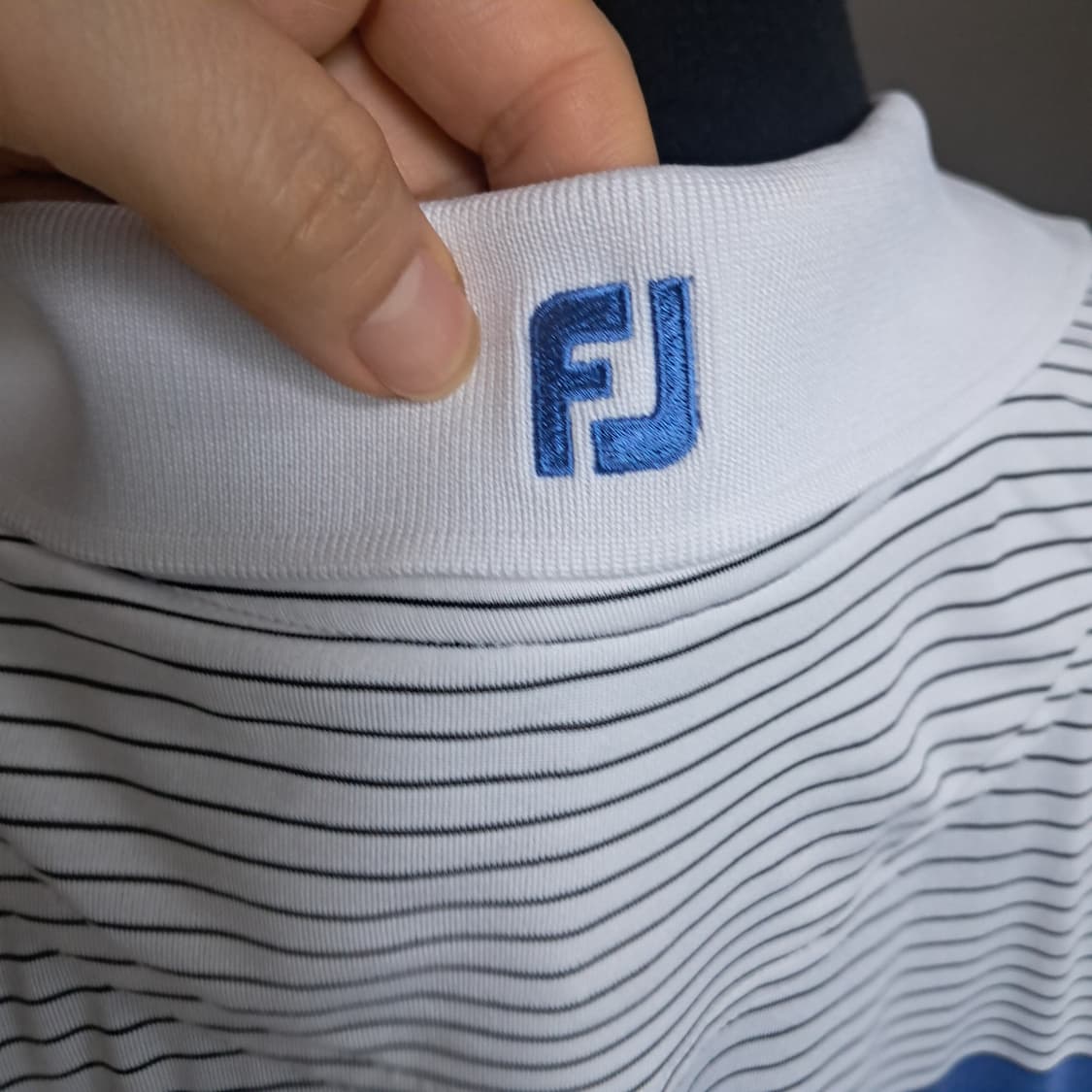 FJ 풋조이 정품 골프 반팔 카라티 반팔티셔츠  L 상품이미지5