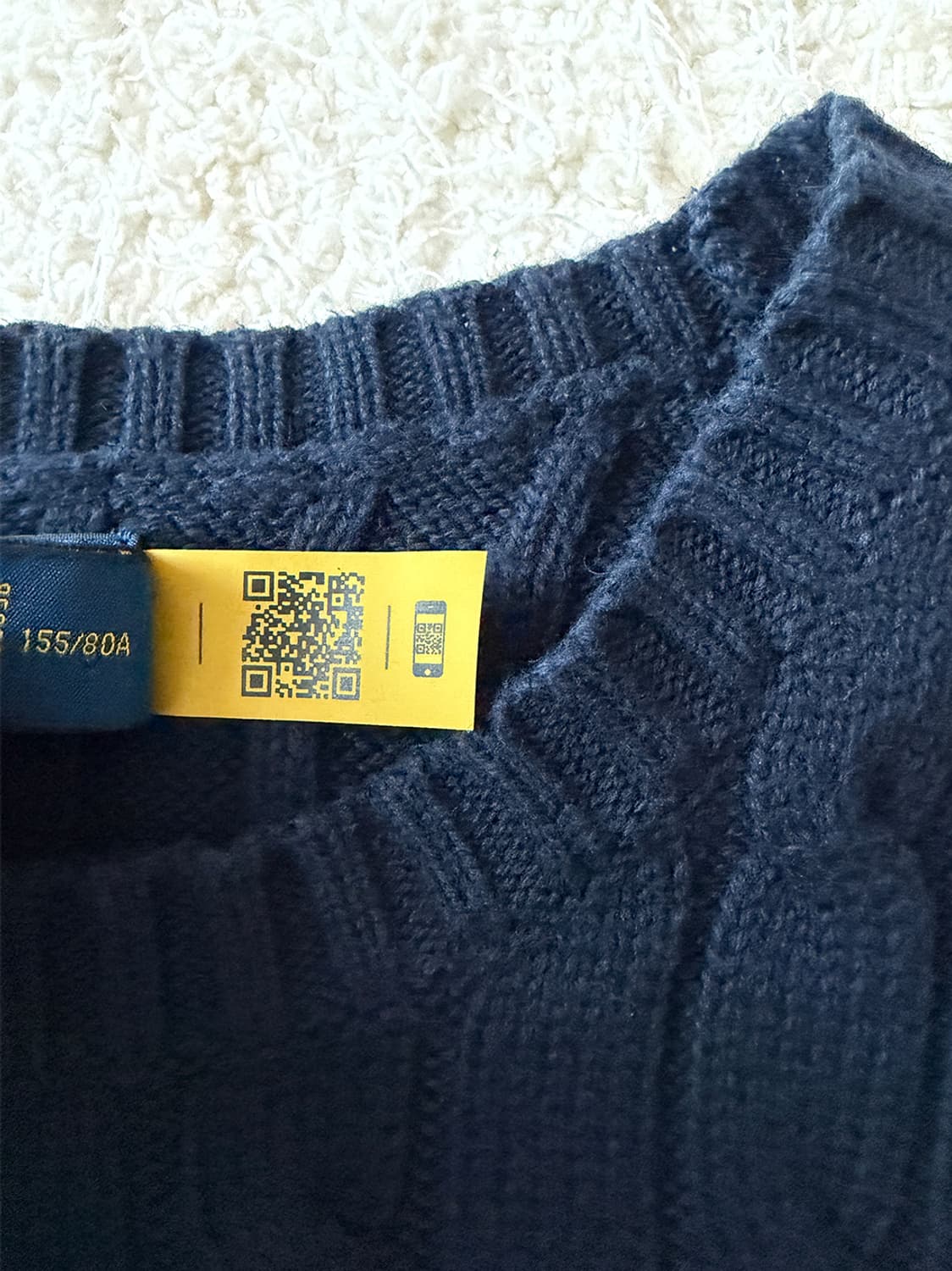 폴로 랄프 로렌 케이블 반팔 니트 상품이미지3