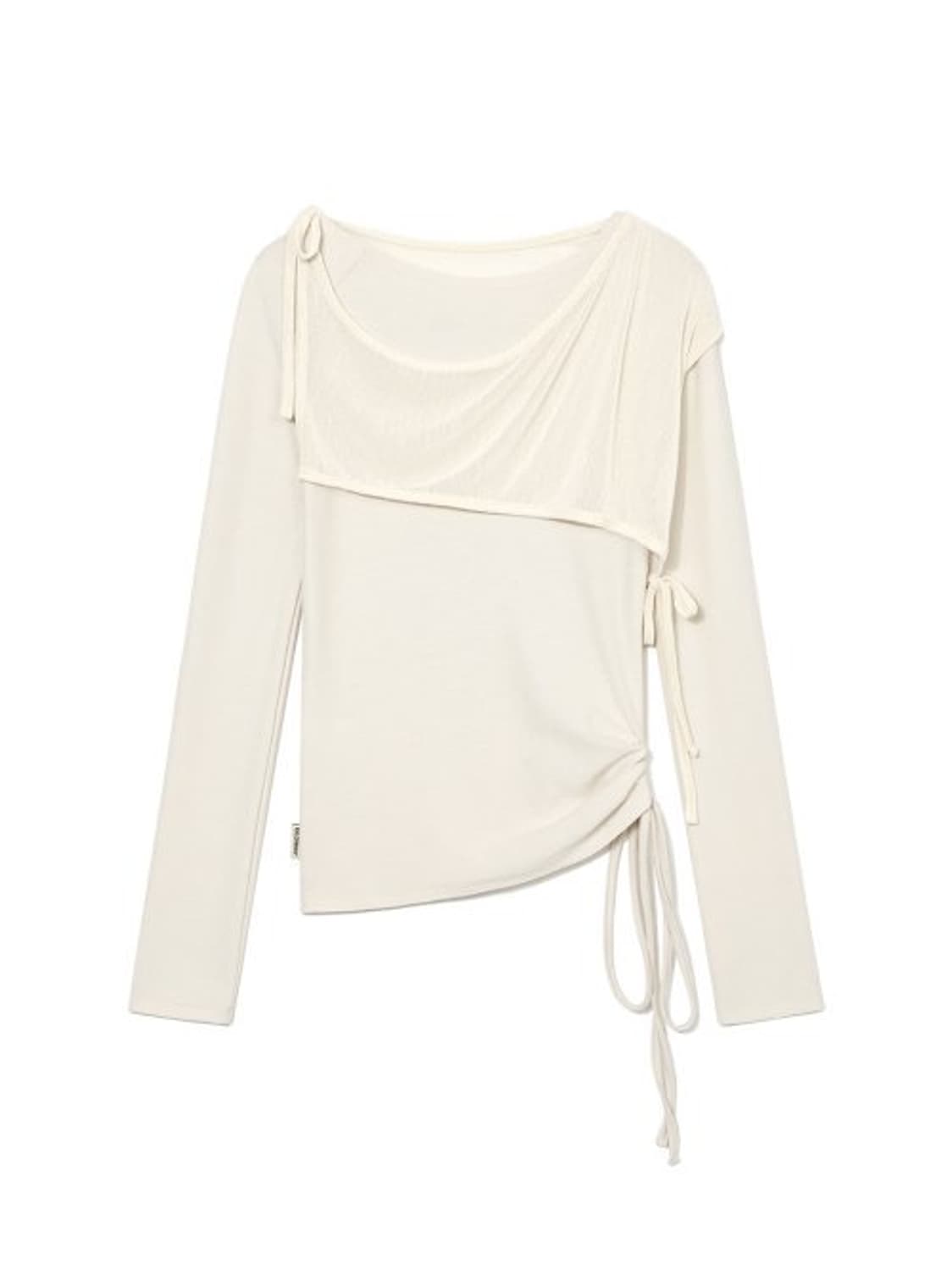 글로니 조슈아 패널드 롱슬리브 아이보리 상품이미지1