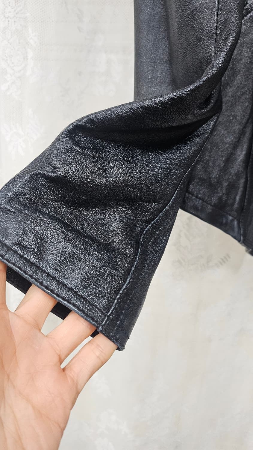 리안 양가죽 여성 라이더자켓  상품이미지5