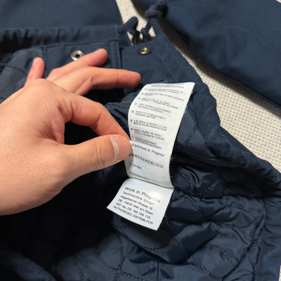 칼하트 스펠아웃 야상패딩 상품이미지6