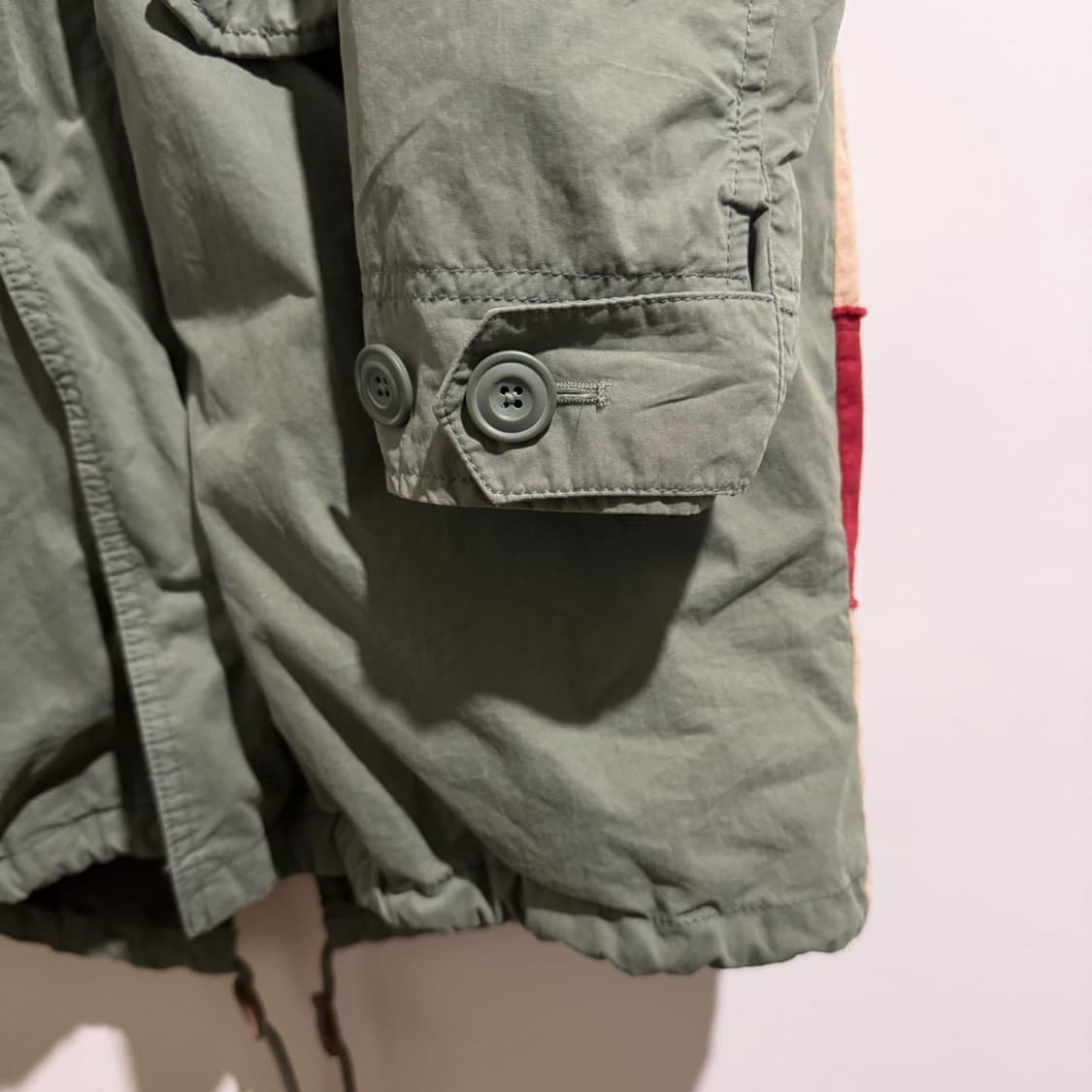 지프 성조기 피쉬테일 밀리터리 야상패딩 파카 상품이미지4