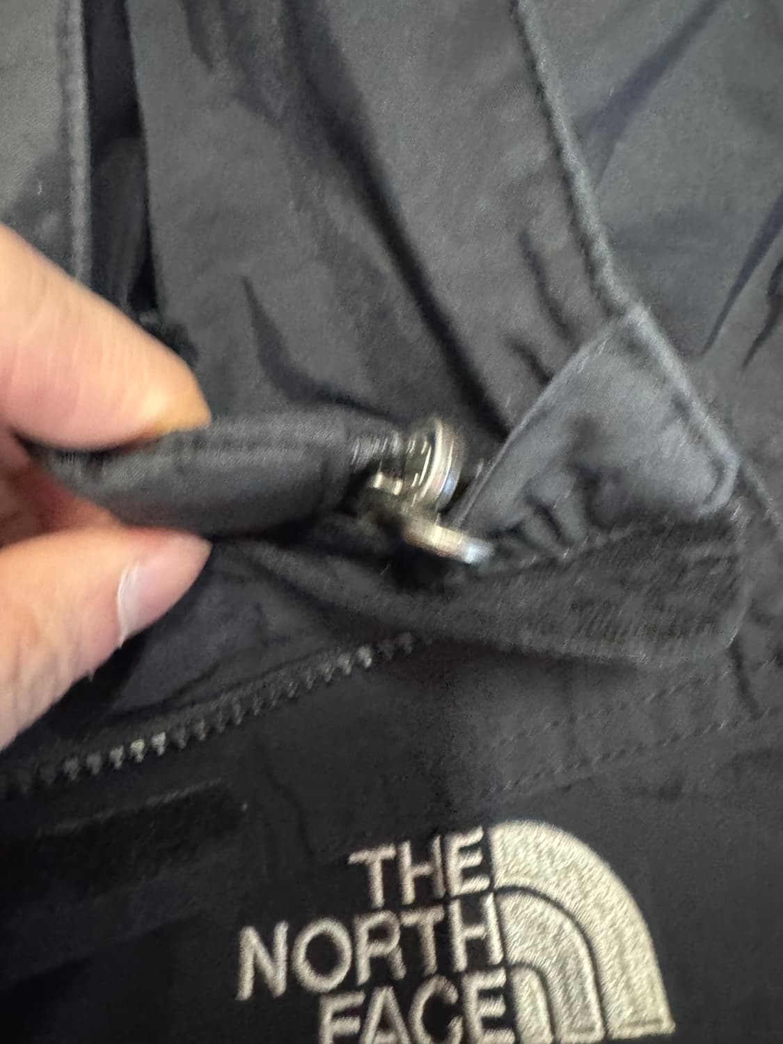 노스페이스 하이벤트 내피 바람막이 점퍼 L 블랙 상품이미지4