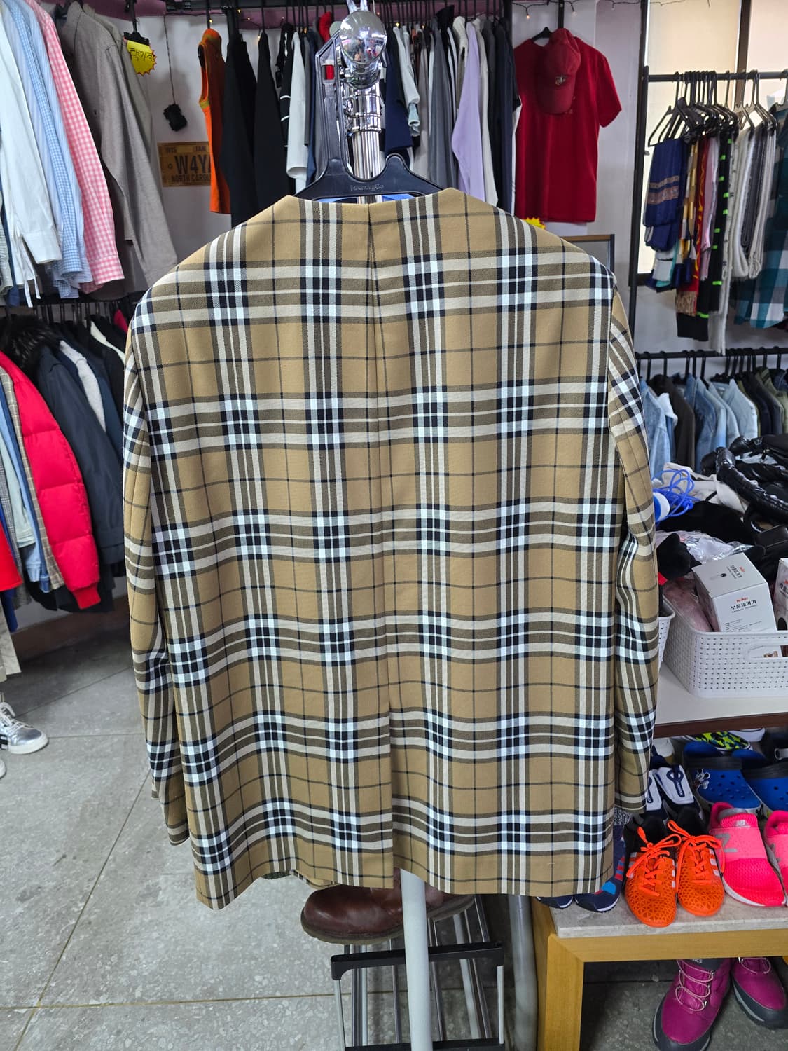 스튜디오톰보이 체크 자켓 (1418) 상품이미지2