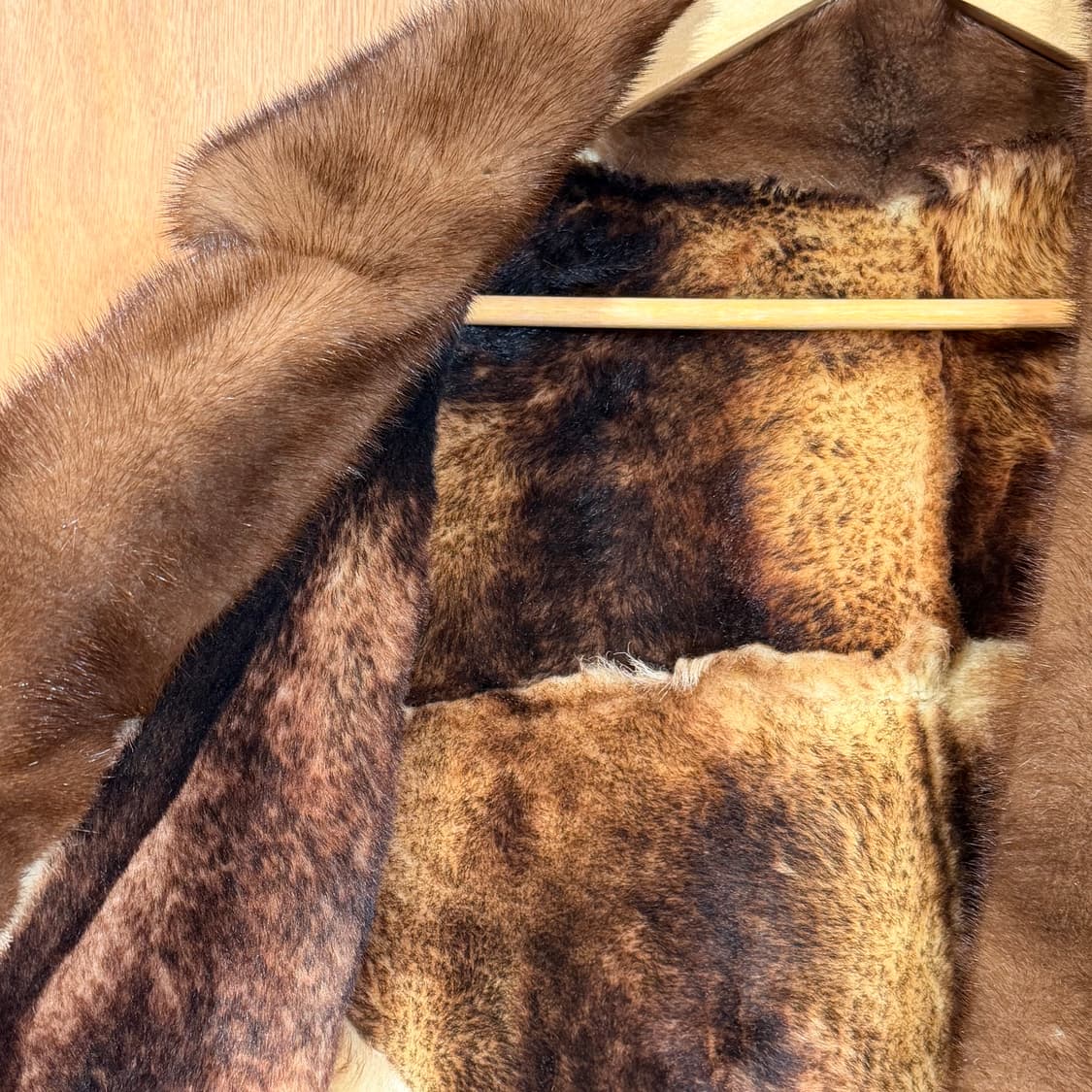 라펠로 오리지널 양가죽 양털 밍크 무스탕 코트 L 상품이미지3