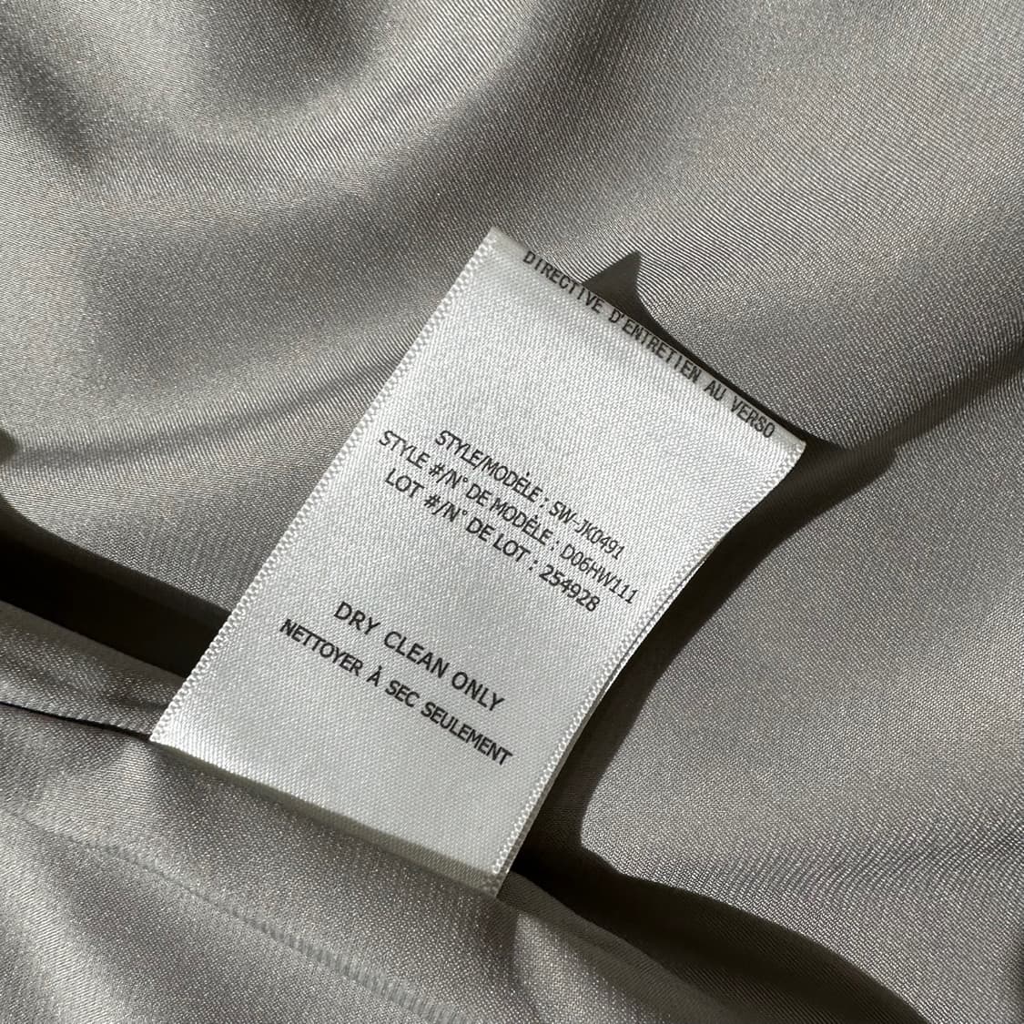 헬무트랭 카라 배색 싱글 코트 상품이미지9