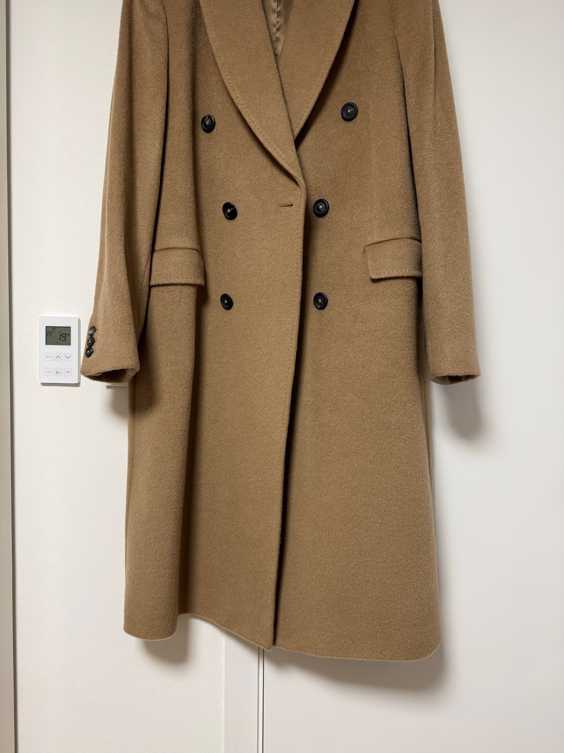 [시착제품]아워레가시 23FW 웨일코트 카멜 50사이즈 상품이미지3