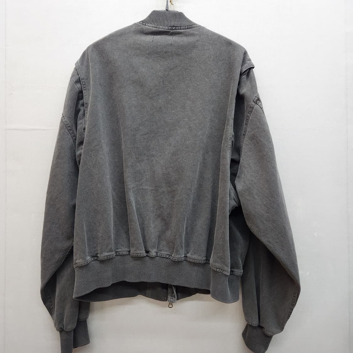 Hestory 피그먼트 오버핏 항공점퍼 3XL 상품이미지3