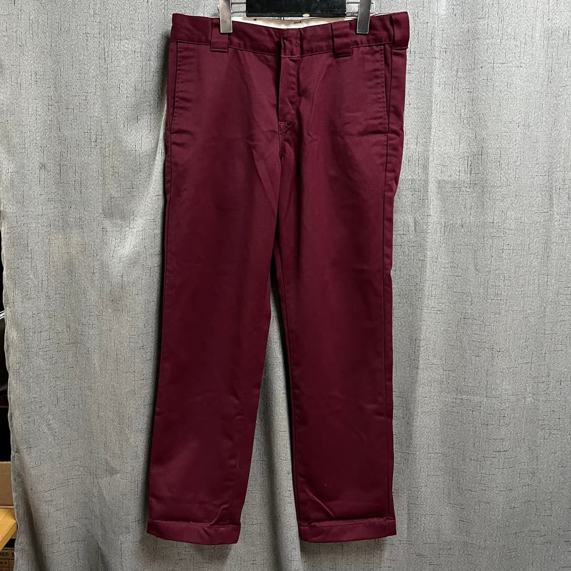 [30x32] 칼하트 WIP 마스터 팬츠 버건디(와인) 상품이미지2