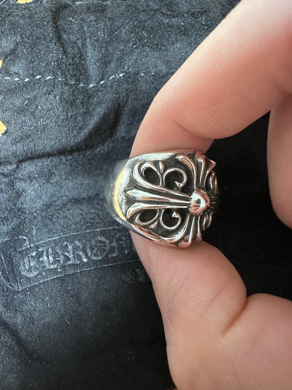 크롬하츠 키퍼링 반지 US 9호 (풀구성) (청담점 구매) 상품이미지7