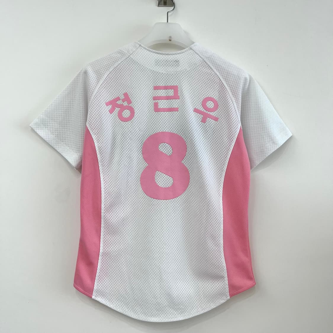 SK와이번스 ATC 정근우 마킹 핑크 반팔 유니폼 상품이미지3