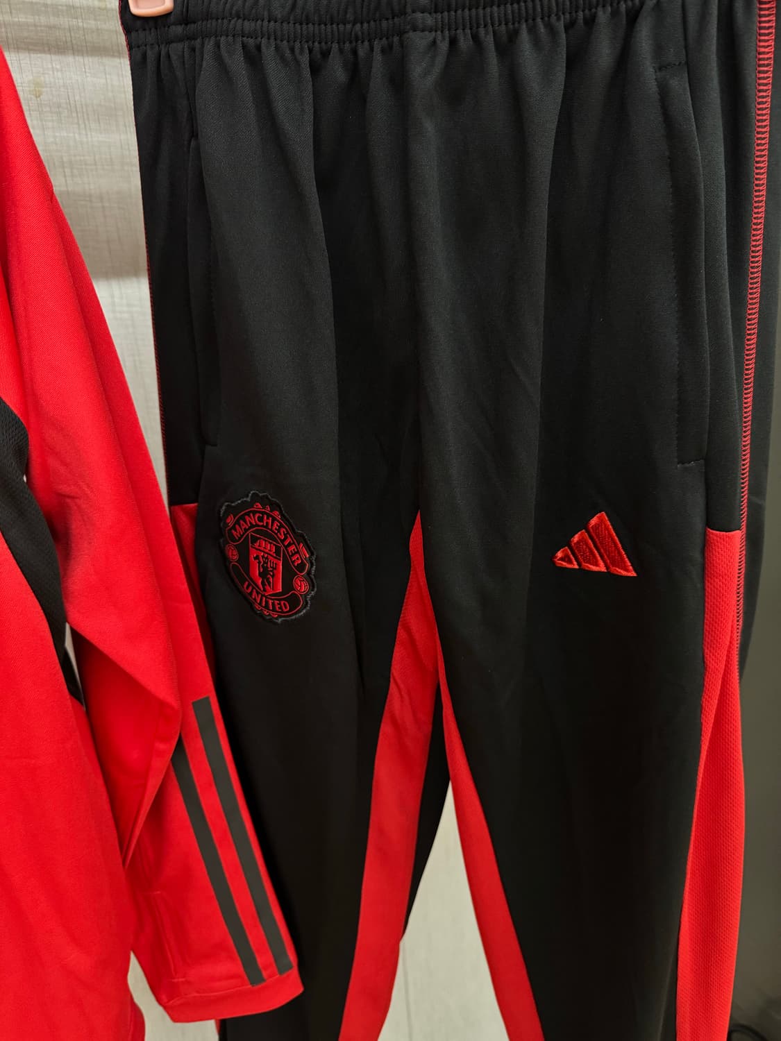 맨유 드릴탑 축구 트레이닝복 상하세트 주니어 성인용 상품이미지3