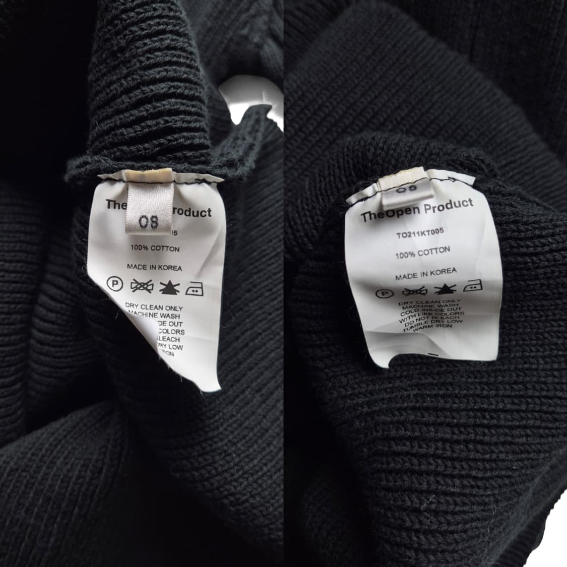 [OS] 더오픈프로덕트 컷아웃 니트 원피스 상품이미지8