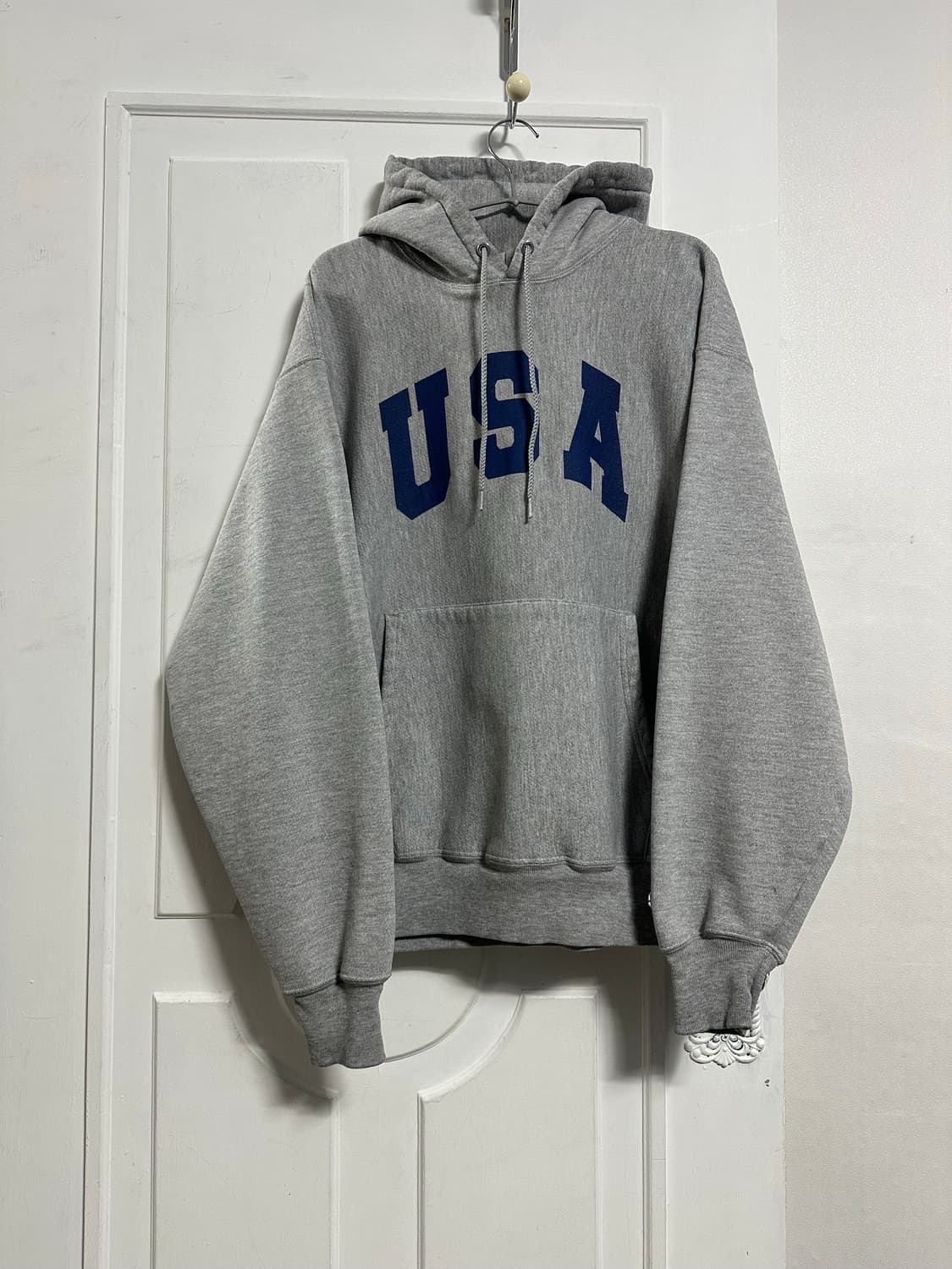 챔피온 프리미엄 리버스위브 USA 후드티 상품이미지1