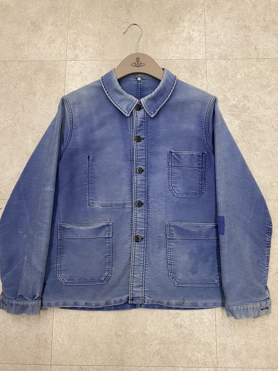 50년대 르몽생미셸 빈티지 프렌치 자켓 french work jacket 상품이미지1