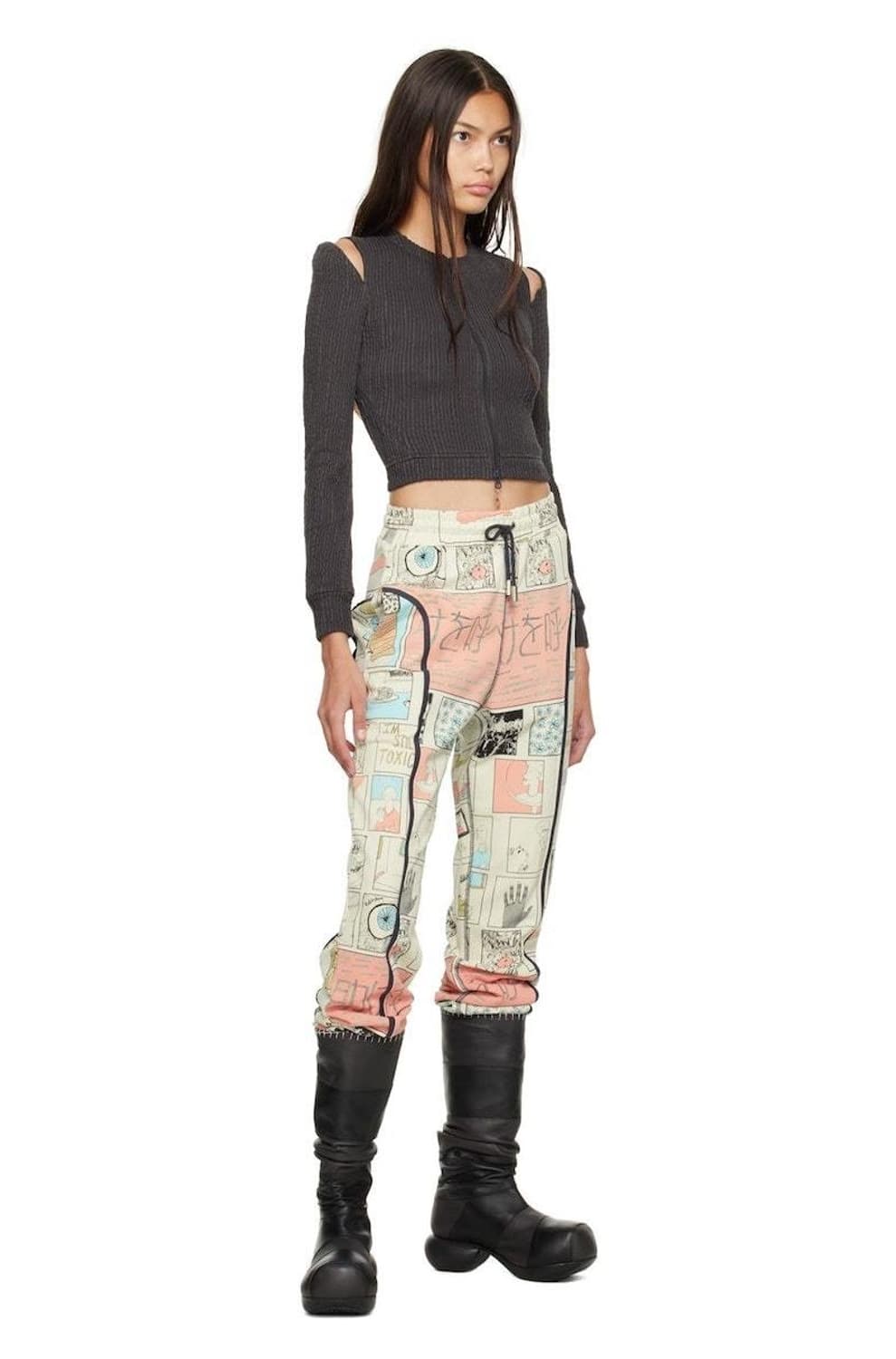 ECKHAUS LATTA sliced 가디건 상품이미지2