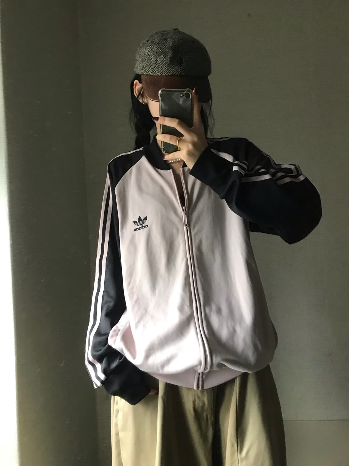 아디다스 뮤트핑크 검핑 나그랑 져지 상품이미지2