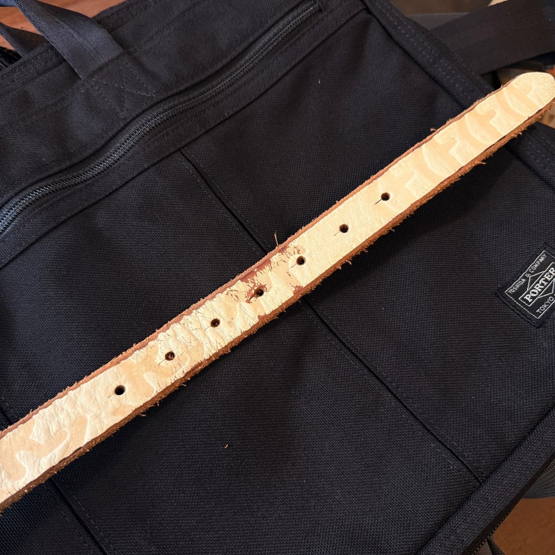 캐피탈 에스닉 음각 가죽 벨트 상품이미지6