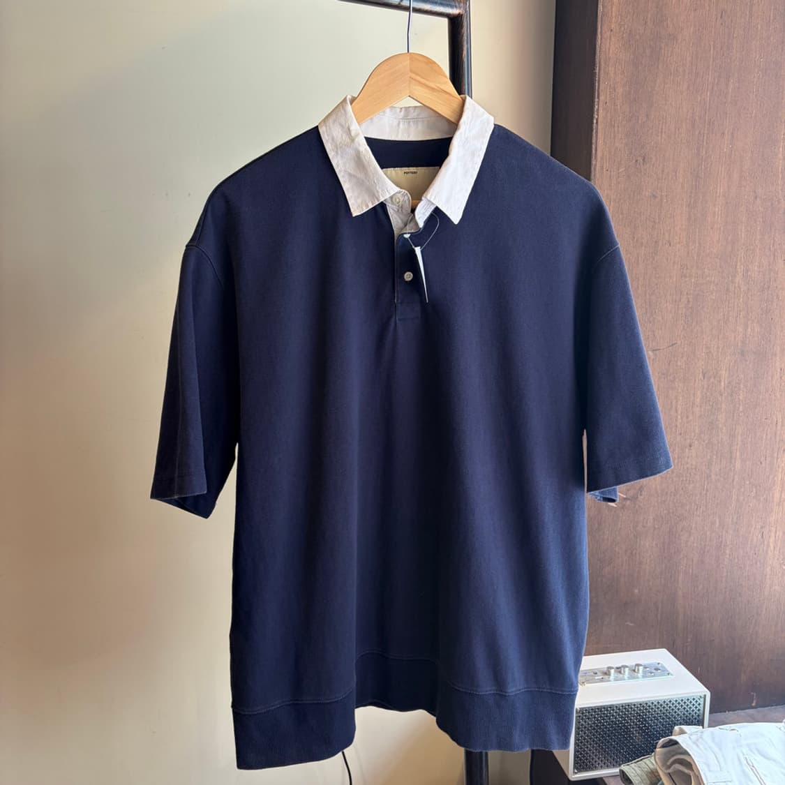 16778 - 포터리 네이비 반팔 카라티 상품이미지2