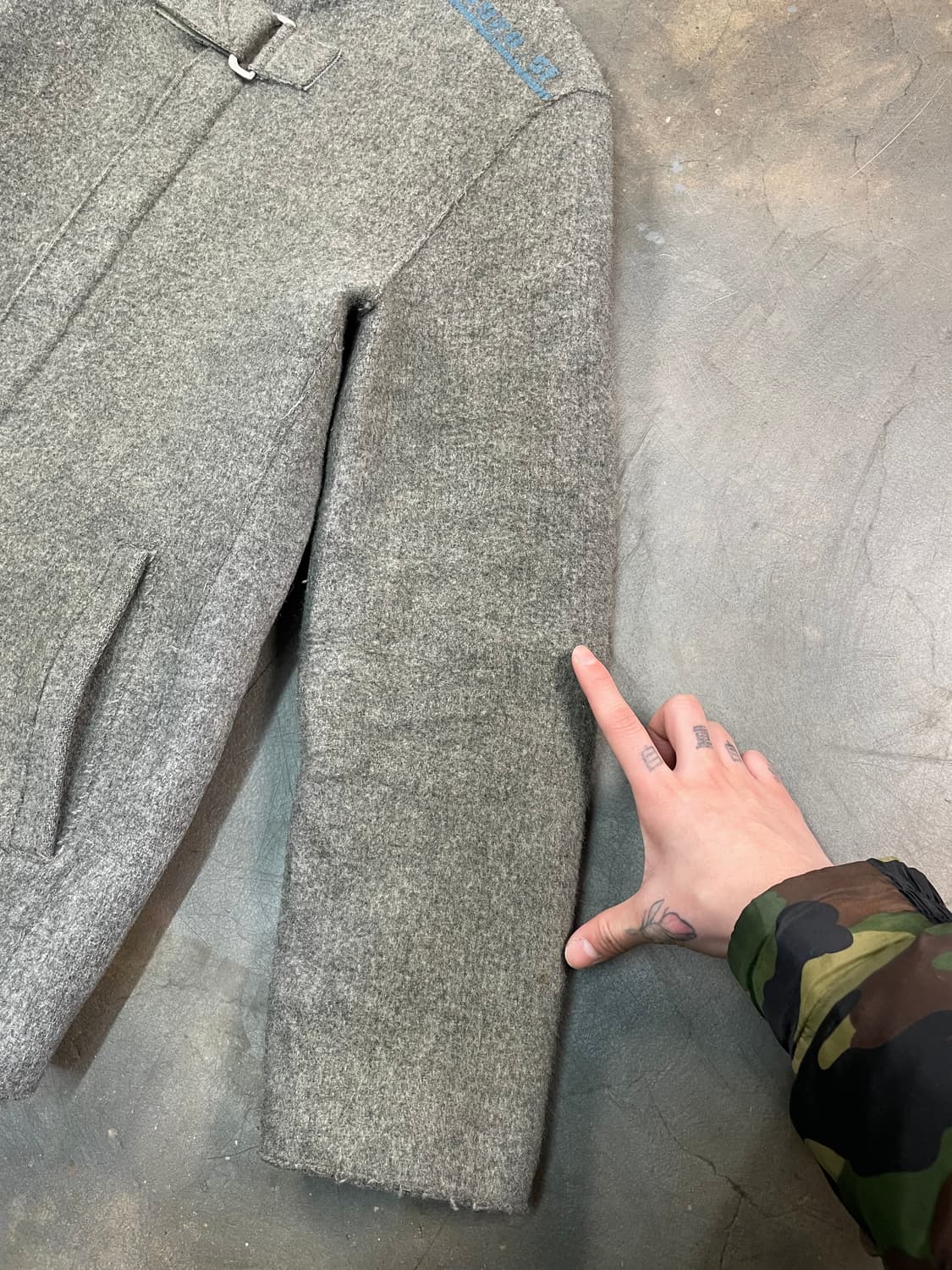 PPFM 울 하이넥 자켓 상품이미지3