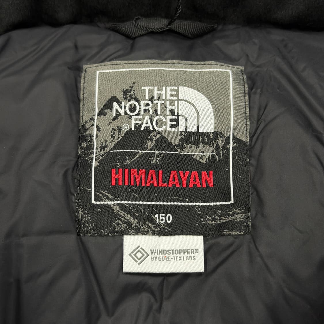 노스페이스 히말라야 파카 패딩 블랙 150 상품이미지5