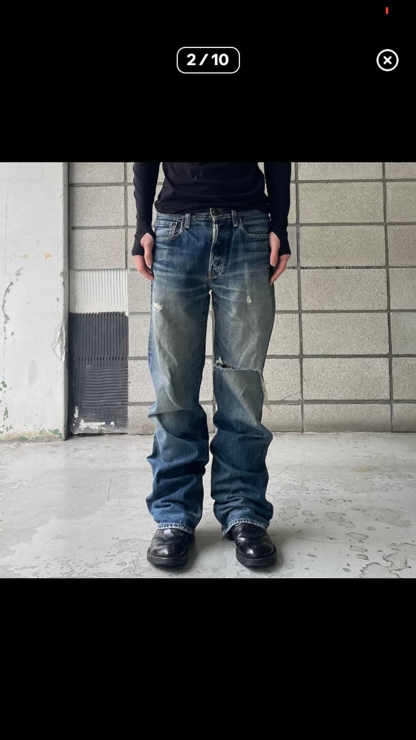 캐피탈 신치백 데님 상품이미지2