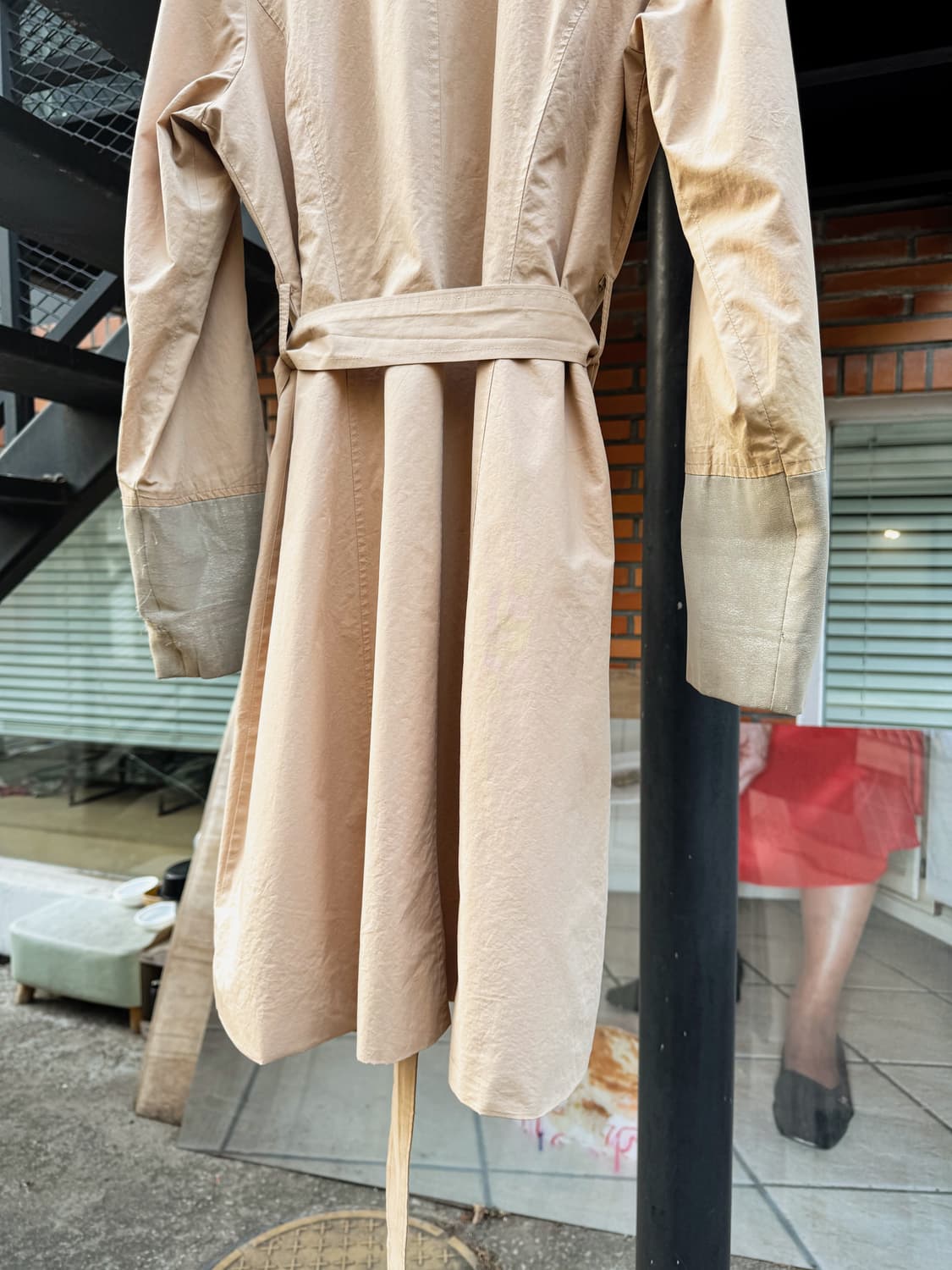 Chloe – Ruffle Detail Trench Coat 상품이미지8