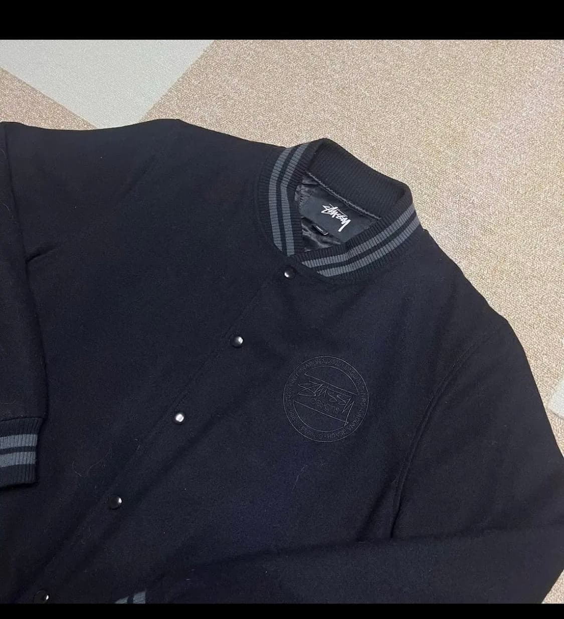 스투시 바시티자켓 상품이미지1