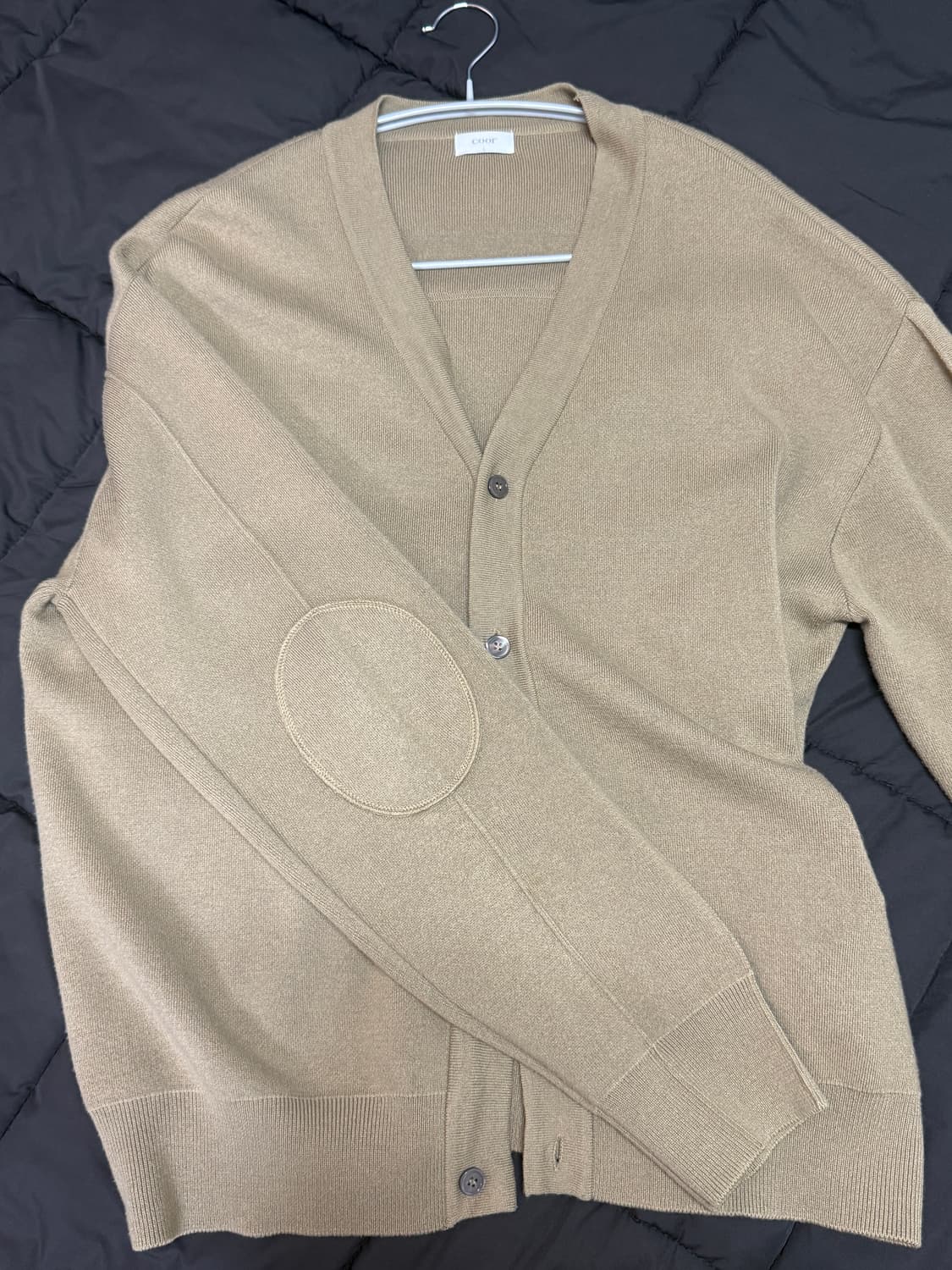 쿠어 울 가디건 웜샌드 L 상품이미지2