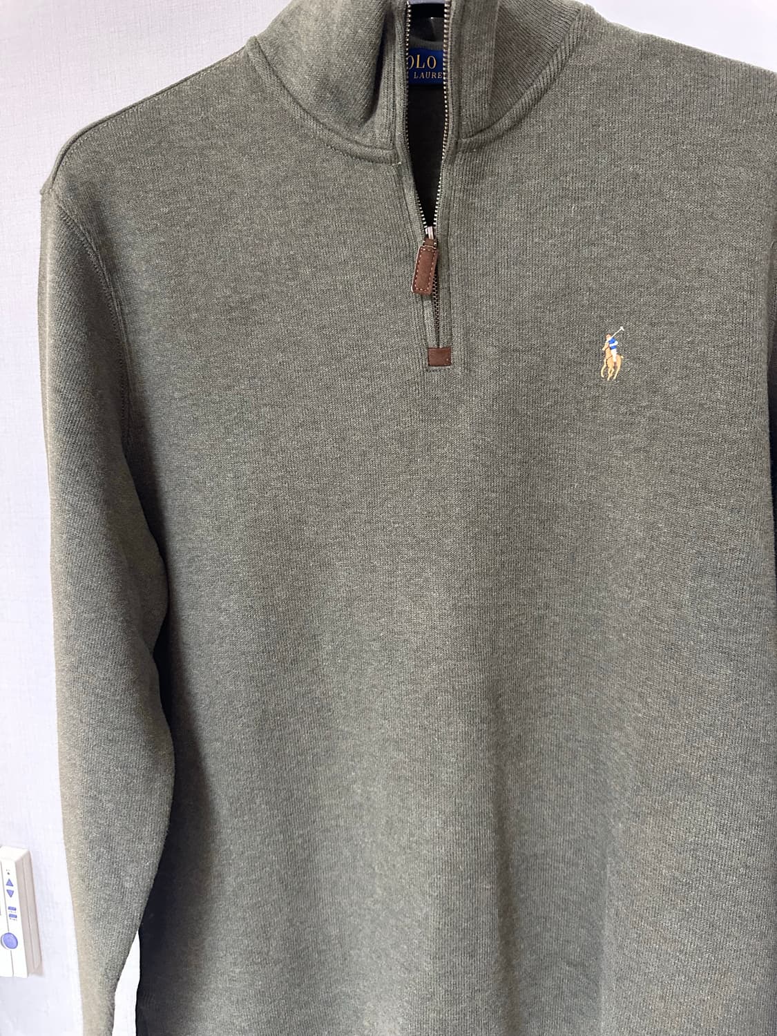 폴로랄프로렌 하프집업 그린  M(100) 상품이미지2