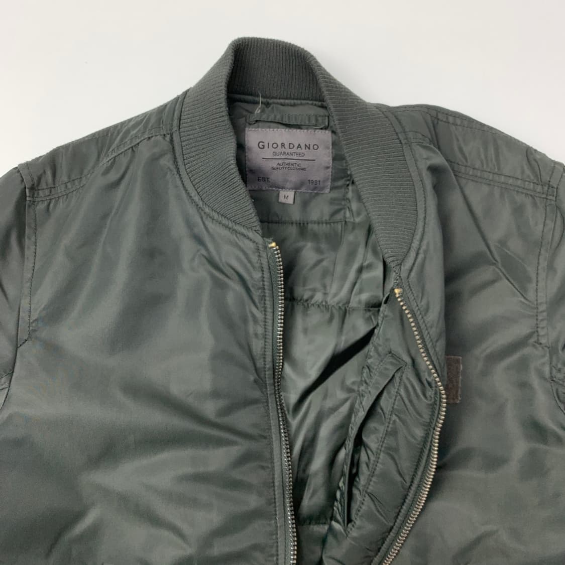 [M/정품] 지오다노 봄버 자켓 L1-0025 상품이미지4
