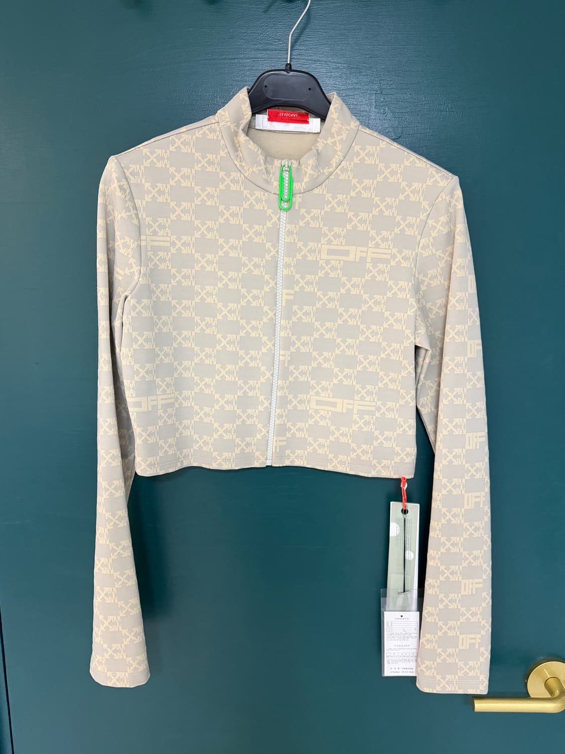 오프화이트 모노그램 트랙탑 새상품 상품이미지1