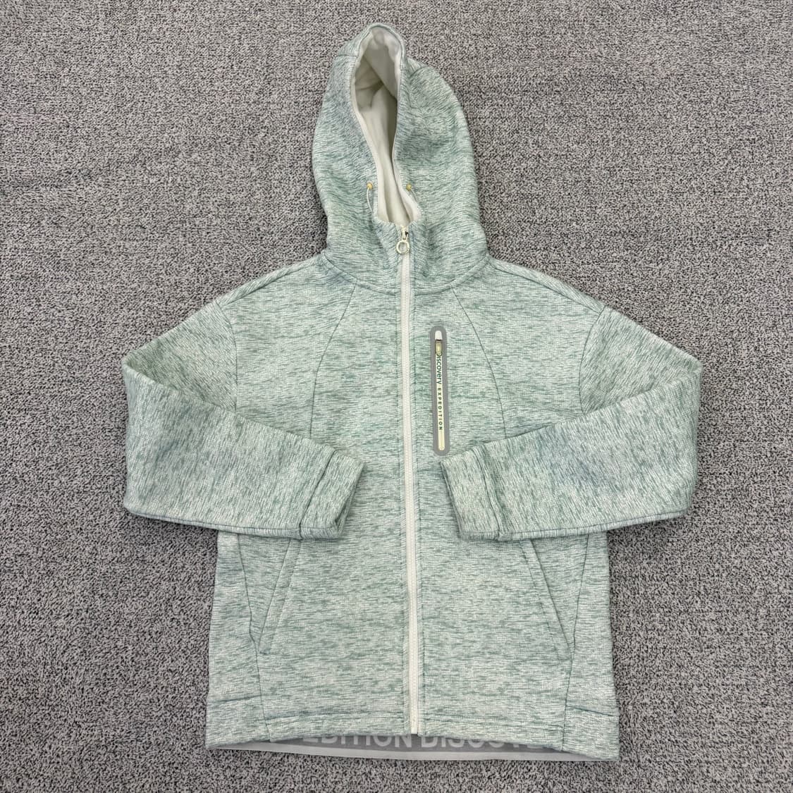 90 디스커버리 여성 기모 후드집업 0130H1 상품이미지1