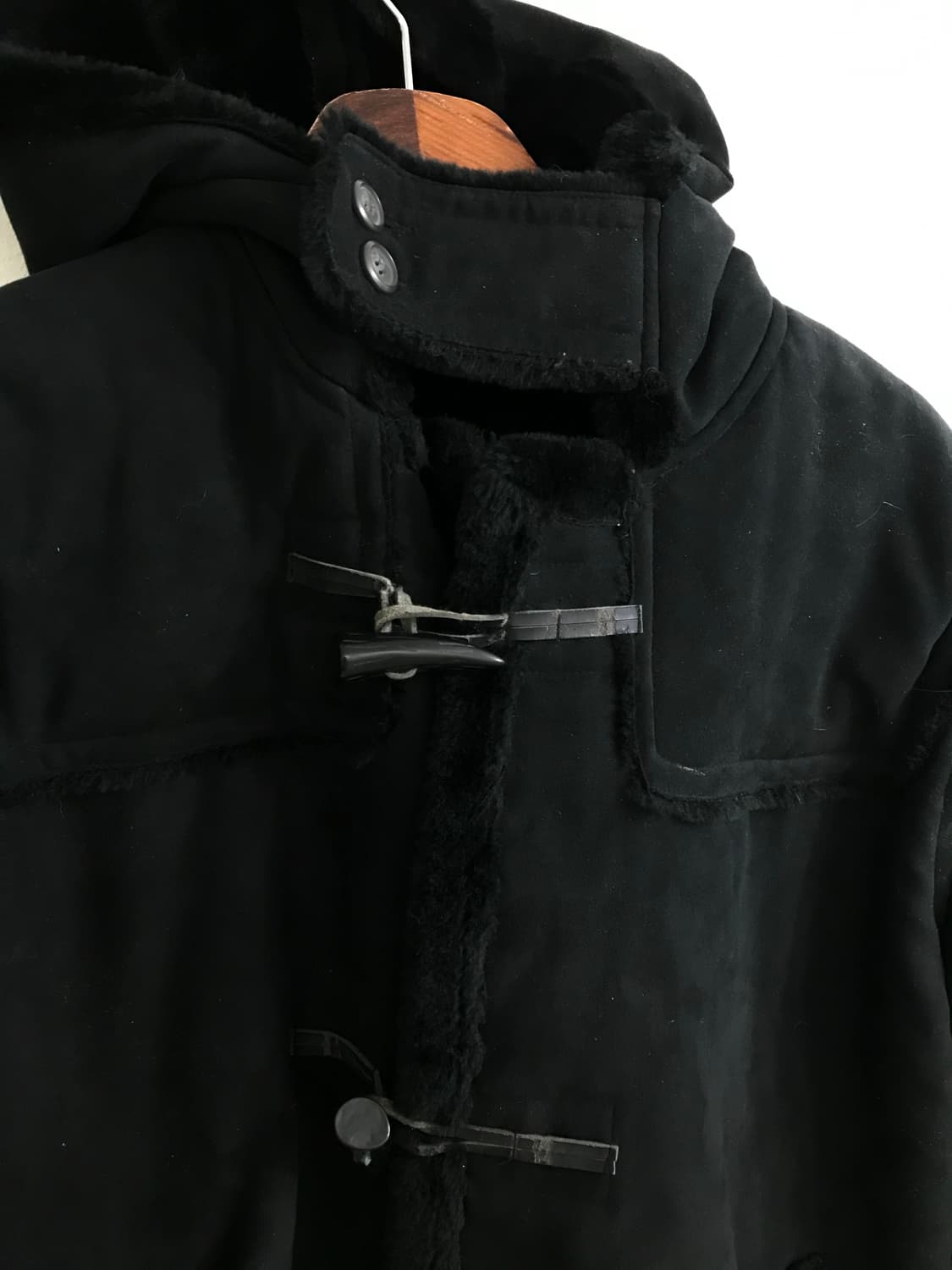 데일리 블랙 떡볶이코트 하이넥 러힙 코디세트 상품이미지5