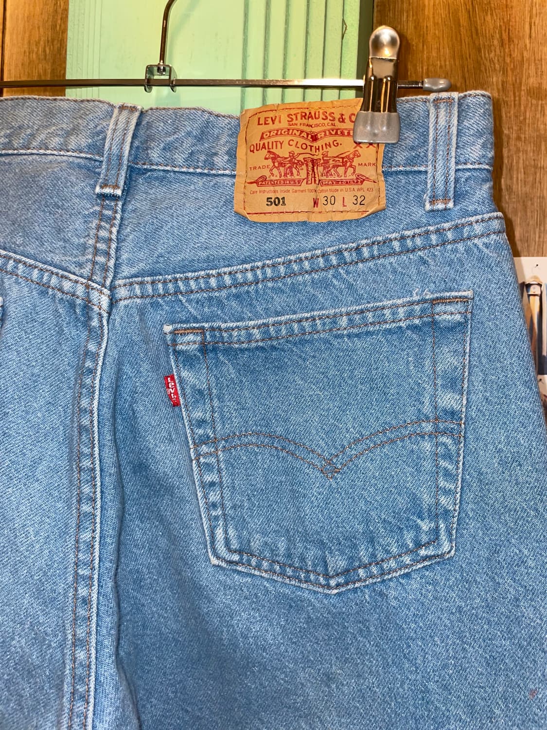 1980-90's Vintage Levi’s 501 Denim Pants 상품이미지2