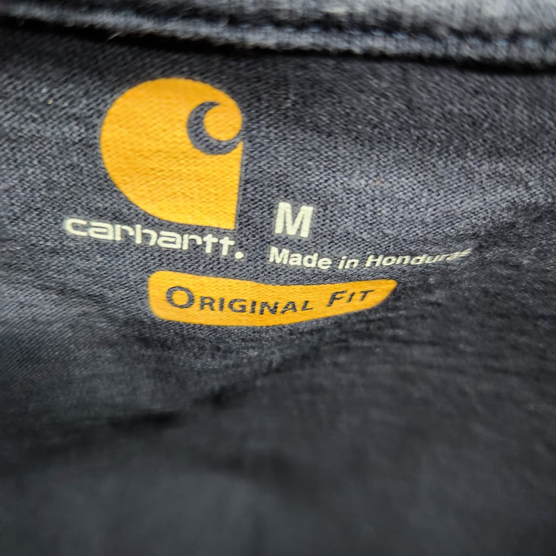 칼하트 원포켓 로고 반팔티 M(L) 남여공용 상품이미지5