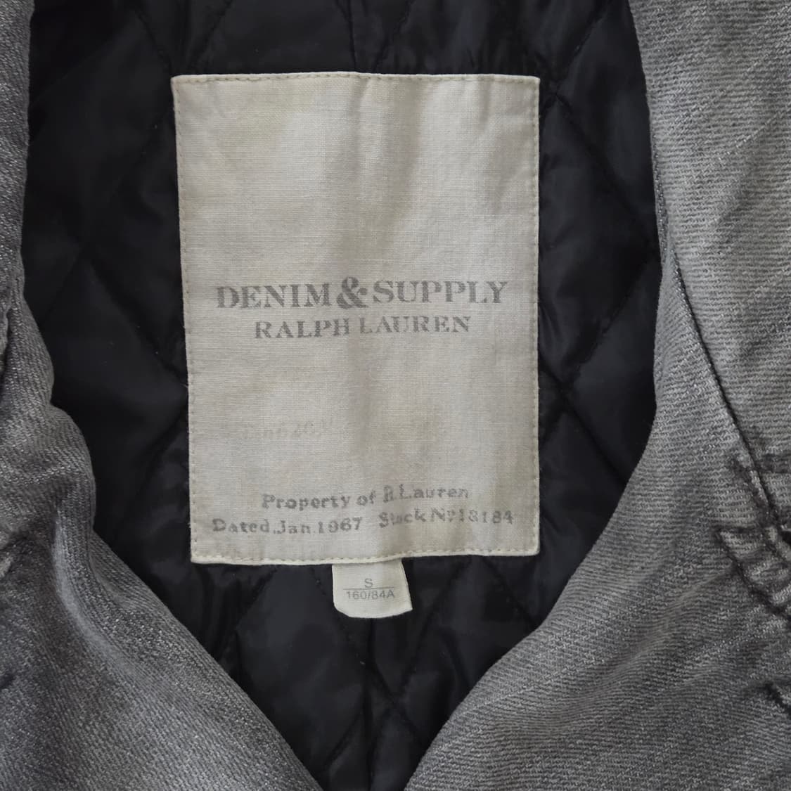 데님앤서플라이 데님 피코트 S 상품이미지4