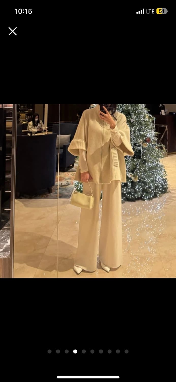 울 니트 하프코트 상품이미지4