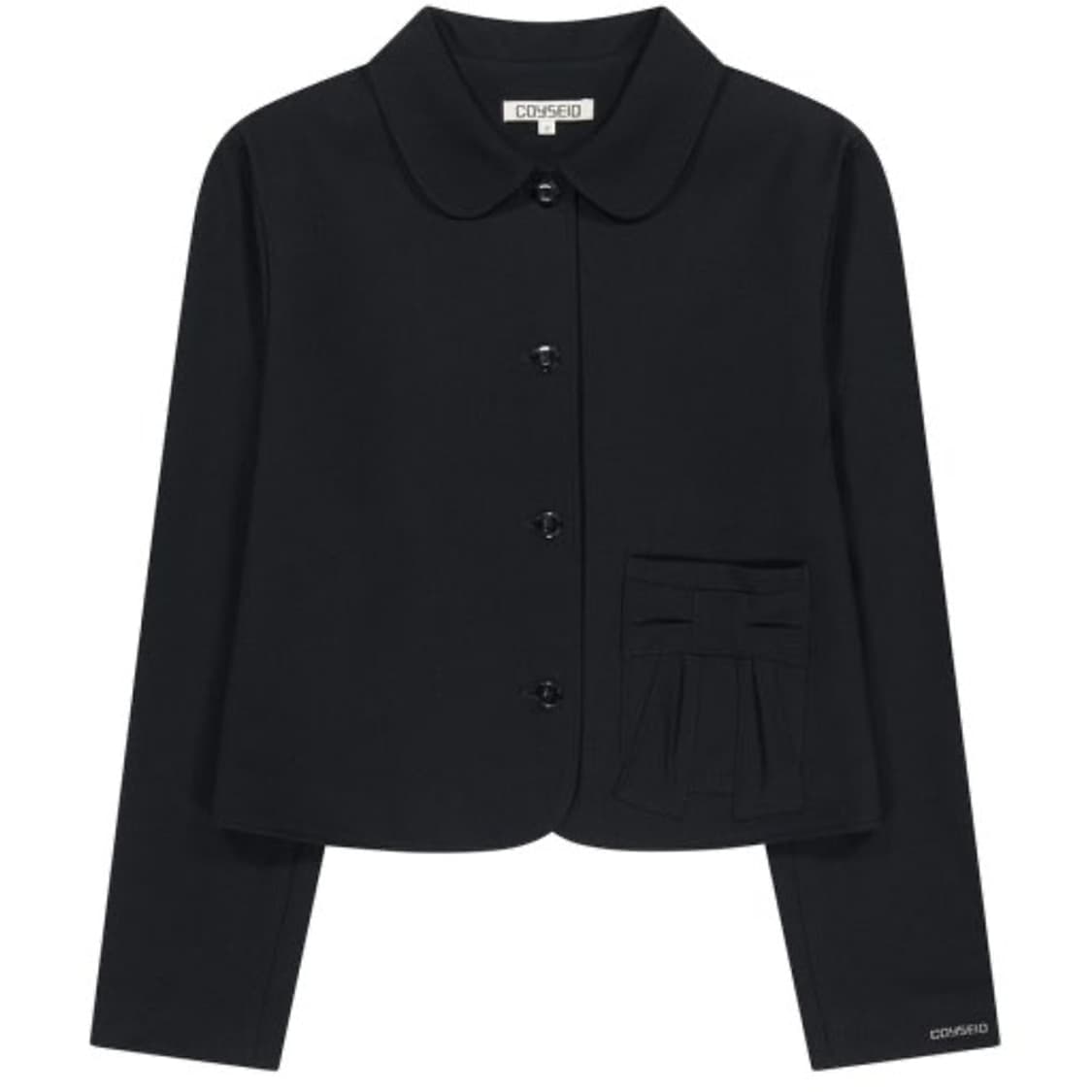 코이세이오 셋업 블랙 리본자켓 플리츠스커트 뉴진스 해린 2size 상품이미지3