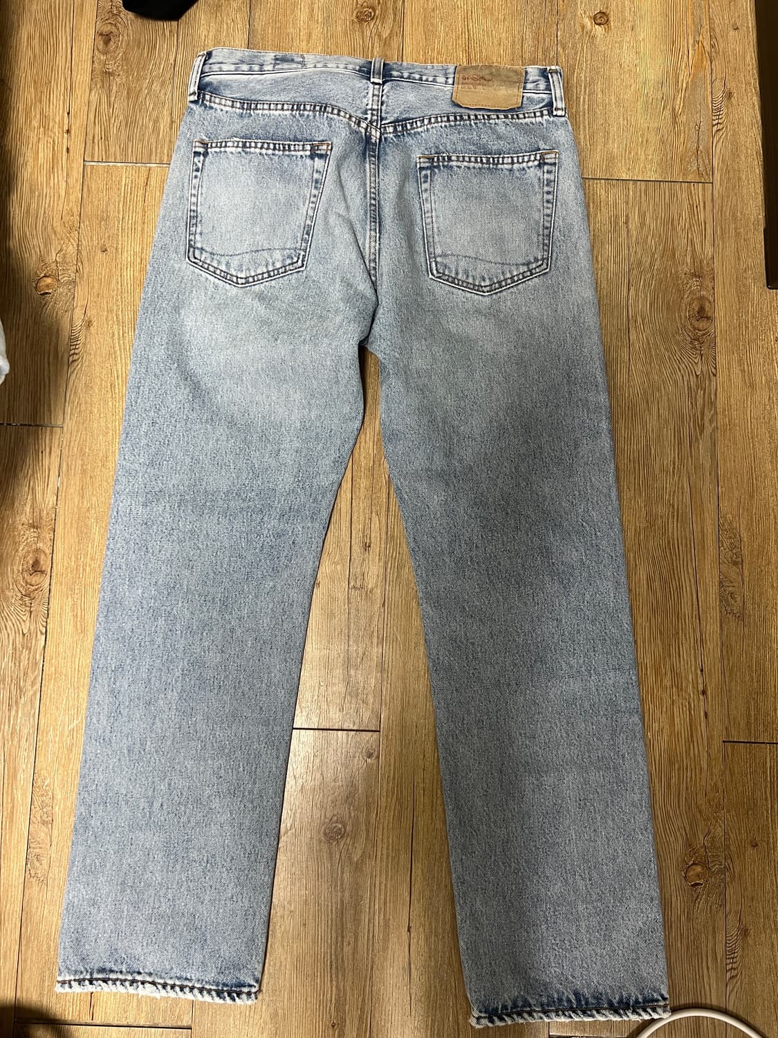 택포13) 오어슬로우 105 스카이블루 비이커 별주 24fw 2사이즈 상품이미지3