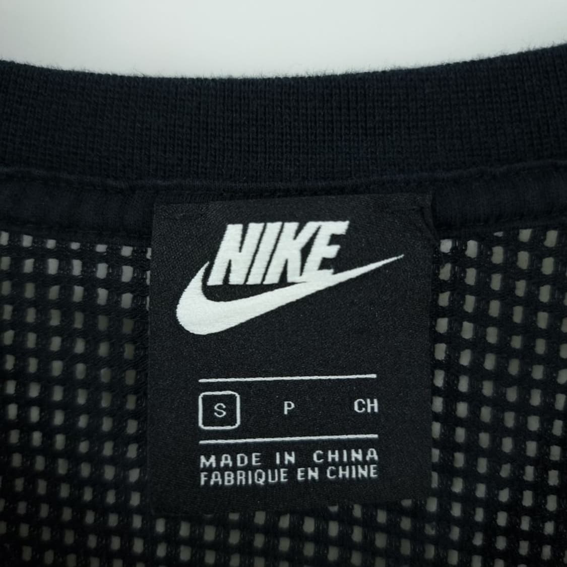 [나이키] 빅로고 프린팅 뒷판 메쉬 오버핏 반팔티 블랙 M20166 상품이미지8