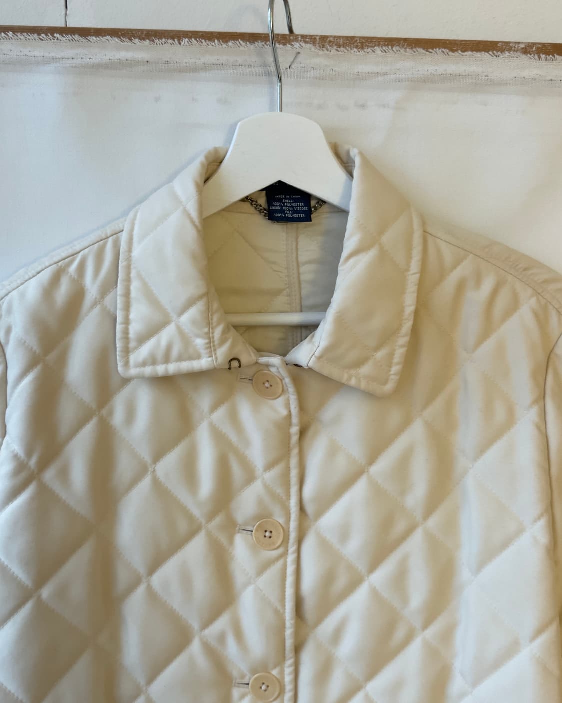 [Ralph Lauren] quilting jacket (ivory) 상품이미지2