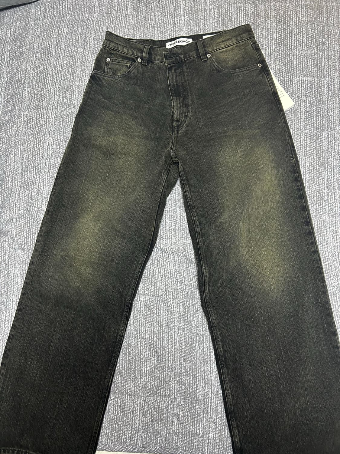 (새제품)25ss ourlegacy 아워레가시 바스트컷 blacksand 상품이미지2