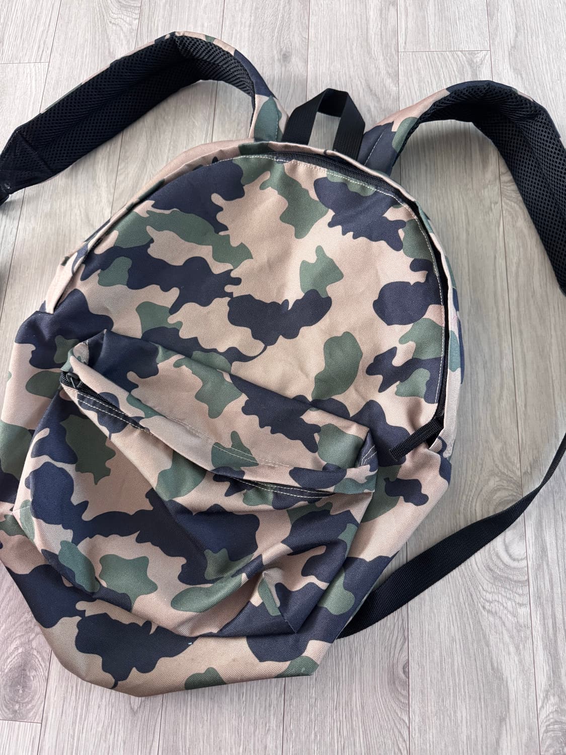 빈티지 밀리터리 카모 패턴 백팩 상품이미지8